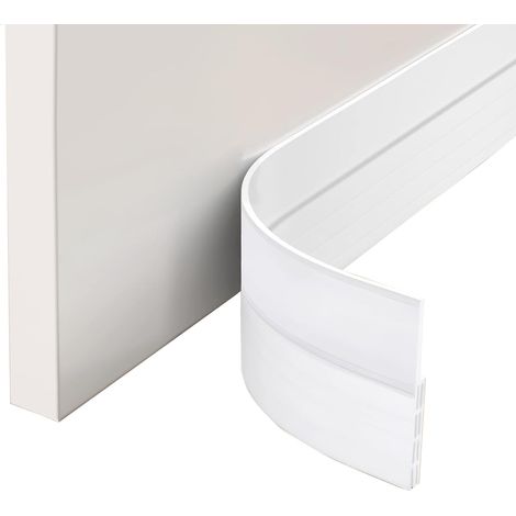 Türbodendichtung 100 Cm X 5 Cm, Weiße Dichtung. Schallisolierend, Staubdicht, Kältedicht, Nagetier- Und Insektenabweisend.