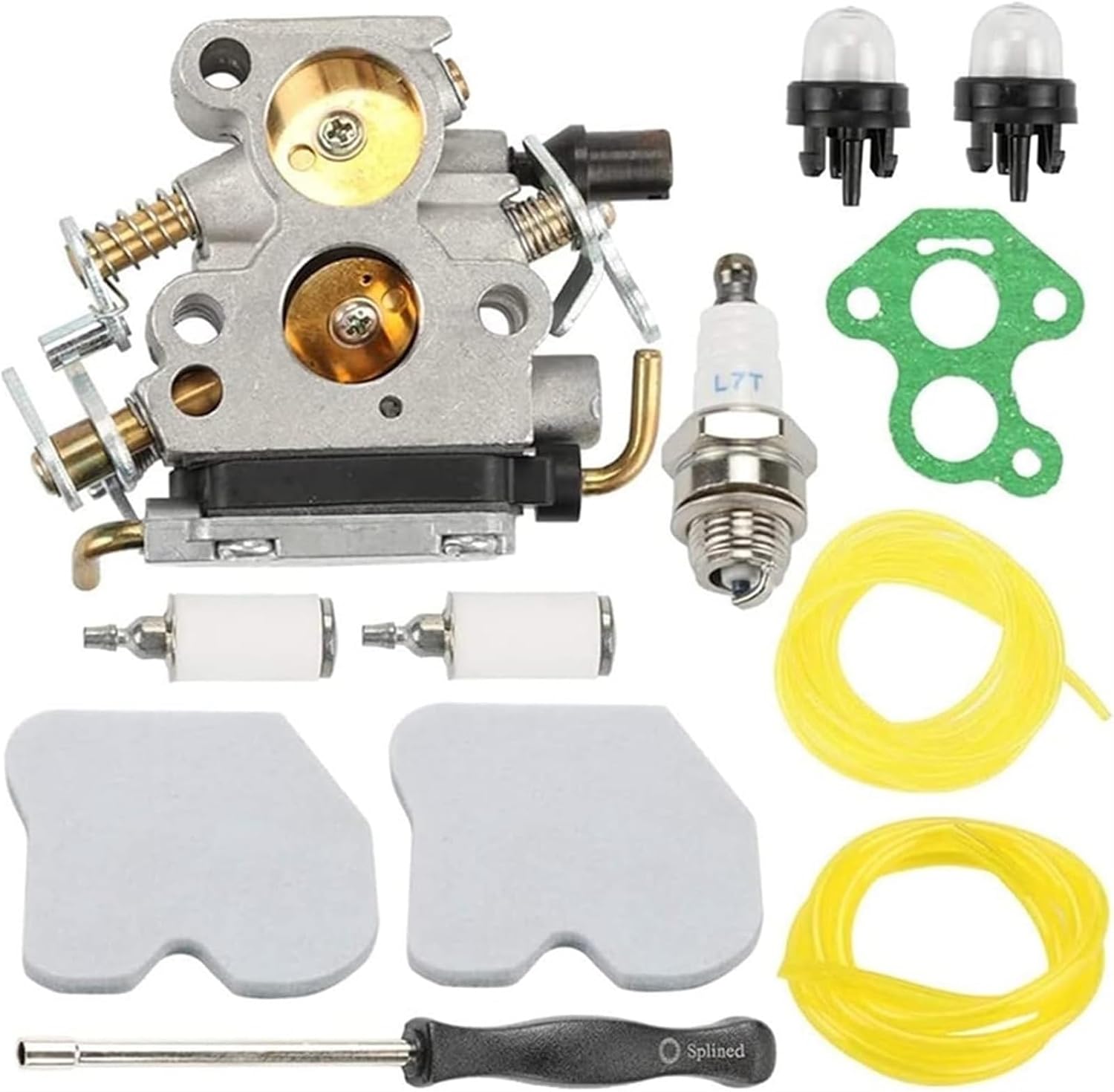 Carburateur Pour Tondeuses À Gazon Pour Pièces De Moteur Pour 235 235e 236 236e 240 240e Carburateur De Tronçonneuse Avec Filtre À Air Et Filtre De Tuyau De Carburant