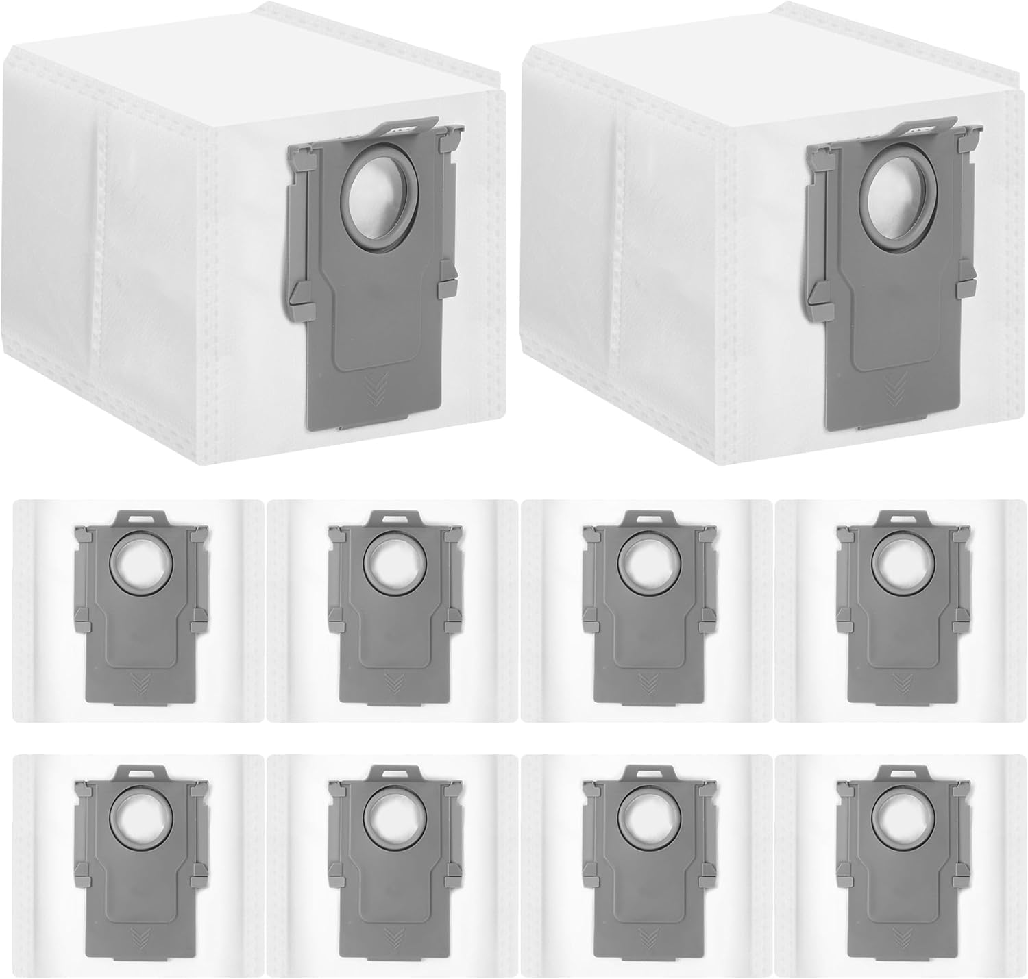 Lot De 10 Remplacement Des Pièces De Rechange Du Sac À Poussière De L'Aspirateur. Compatible For Roborock S7 Maxv Ultra/q7 Max +/s8 +/s8 Pro Ultra