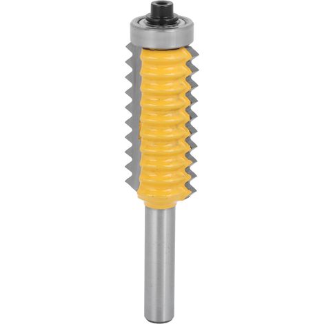 Couteau De Fraisage Du Bois De Type Vague De Ligne De Mèche De Routeur De Stile De Rail De Coupeur De Bois De 8 Tiges (multi Tooth X 41)