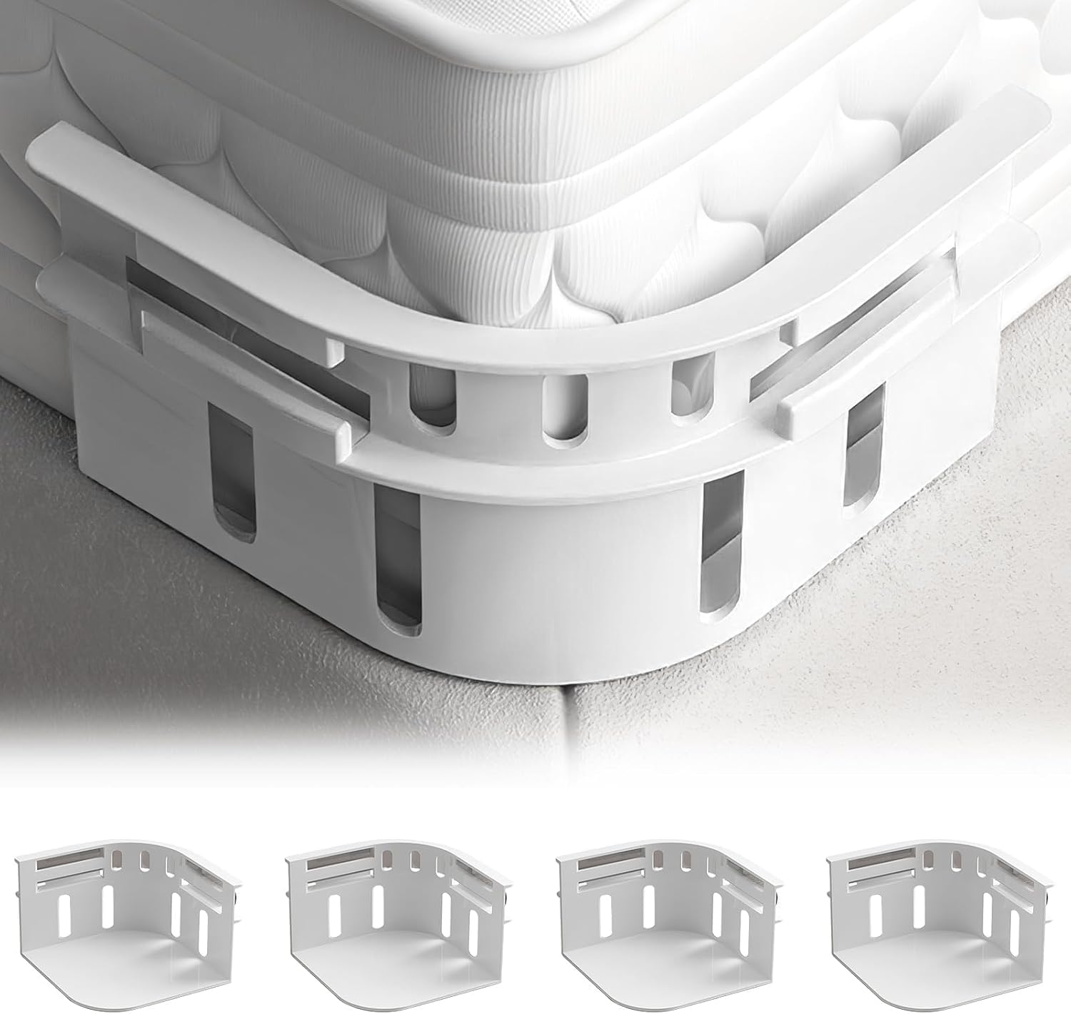 Ccykxa 2pcs Applique Murale Led 12w Moderne Intérieur 3000k Carrée Blanche Décorative Pour Chambres À Coucher, Salon