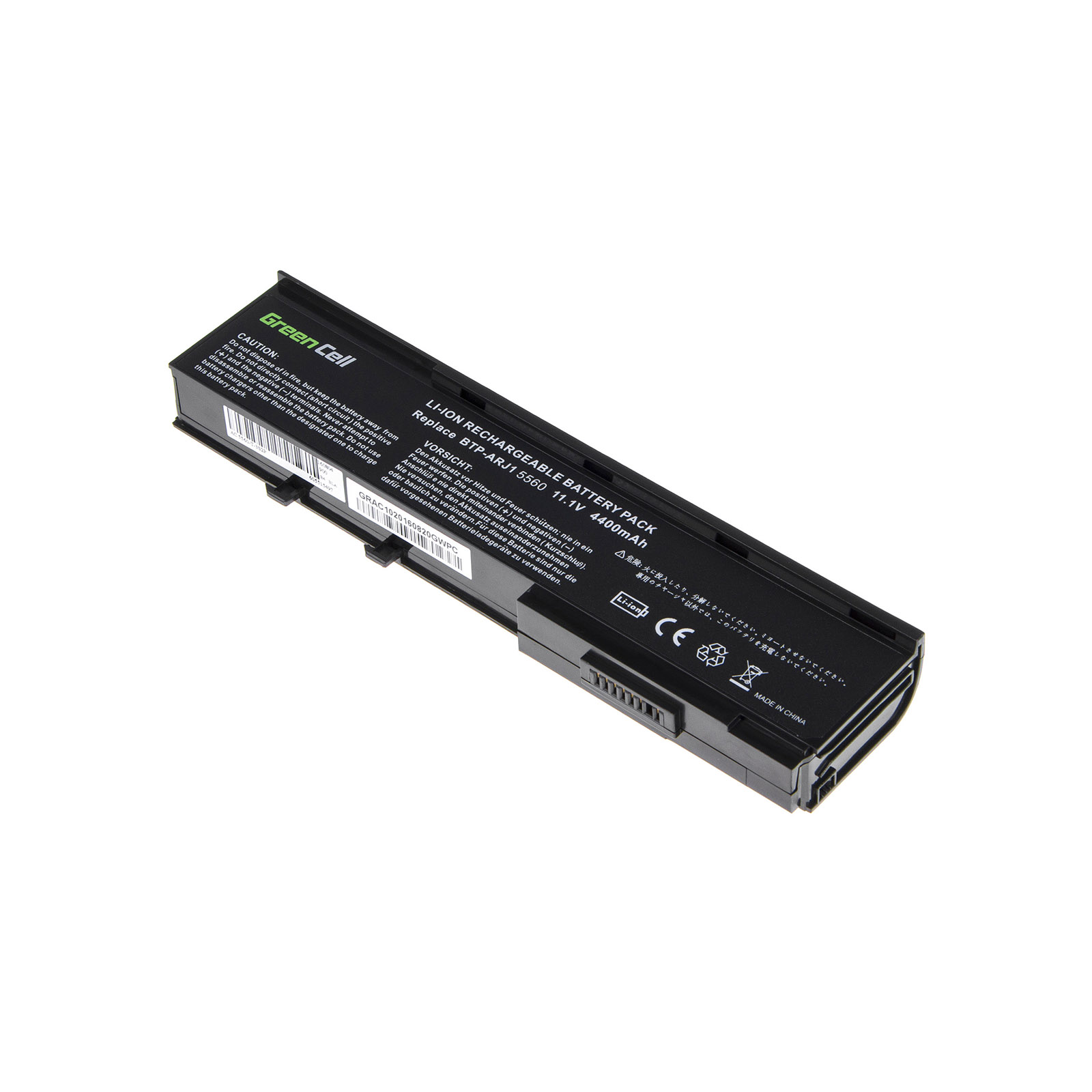 Akku Für Ibm, Lenovo Laptops Lithium-ionen 4400 Mah Greencell 1 Stück.