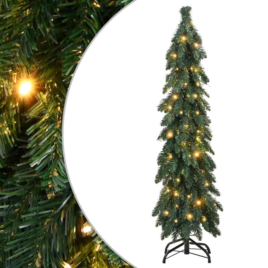 Künstlicher Weihnachtsbaum Mit Beleuchtung 80 Leds 150 Cm
