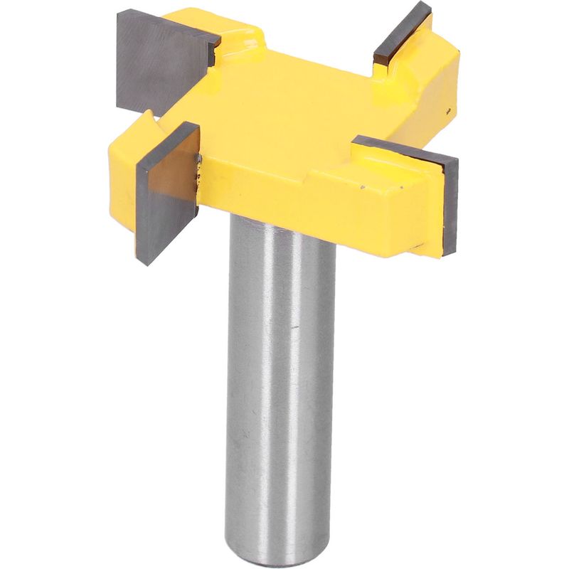 Vierschneidiger Hartmetall-planfräser, Abrichtblatt Für Cnc-holzfräse, Hobelwerkzeug Mit 12-mm-schaft