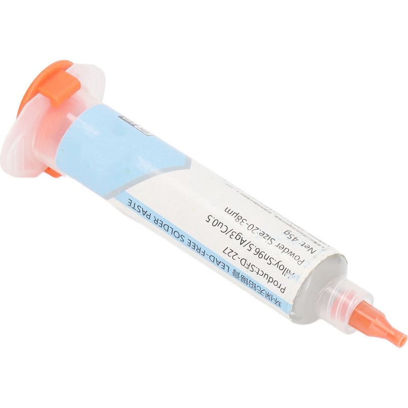 Hochtemperatur-lötpaste (217 °c) In Nadeltube, 45 G Lötflussmittel Für Smartphone-reparaturen