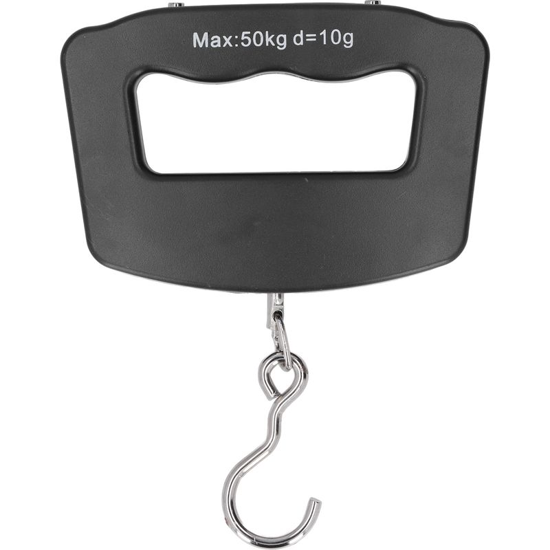 Digitale Hängewaage (50 Kg) Mit Haken, Lcd-display, Einheitenumrechnung, Elektronische Taschenwaage Für Einkaufen, Angeln Und Zuhause