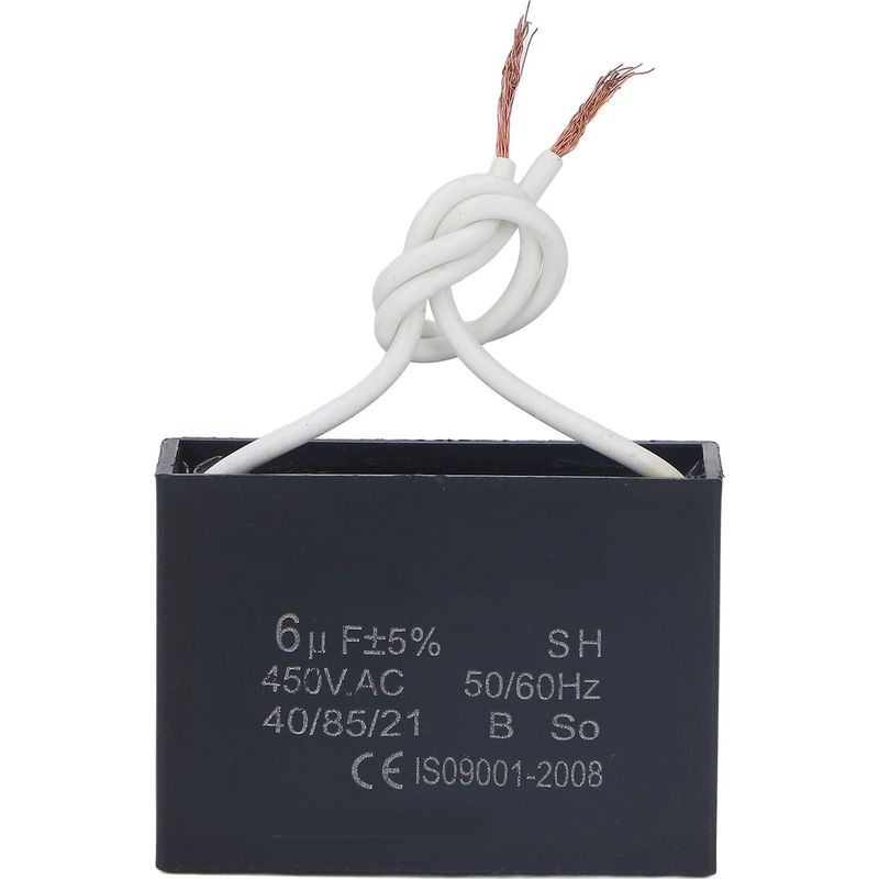450 V Ac 6 Μf 50/60 Hz Anlaufkondensator Für Motor, Lüfter, Pumpe, Generator