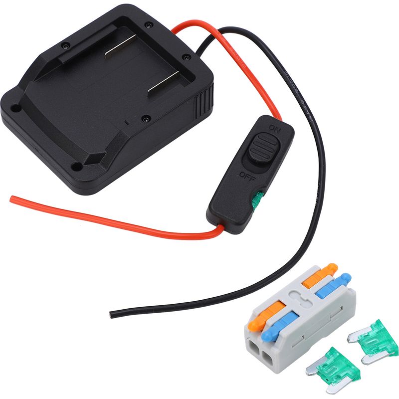Batterieadapter Mit Überstromschutz, Abgesicherter Lithium-konverter Für Metabo 18v 625367000 625368000
