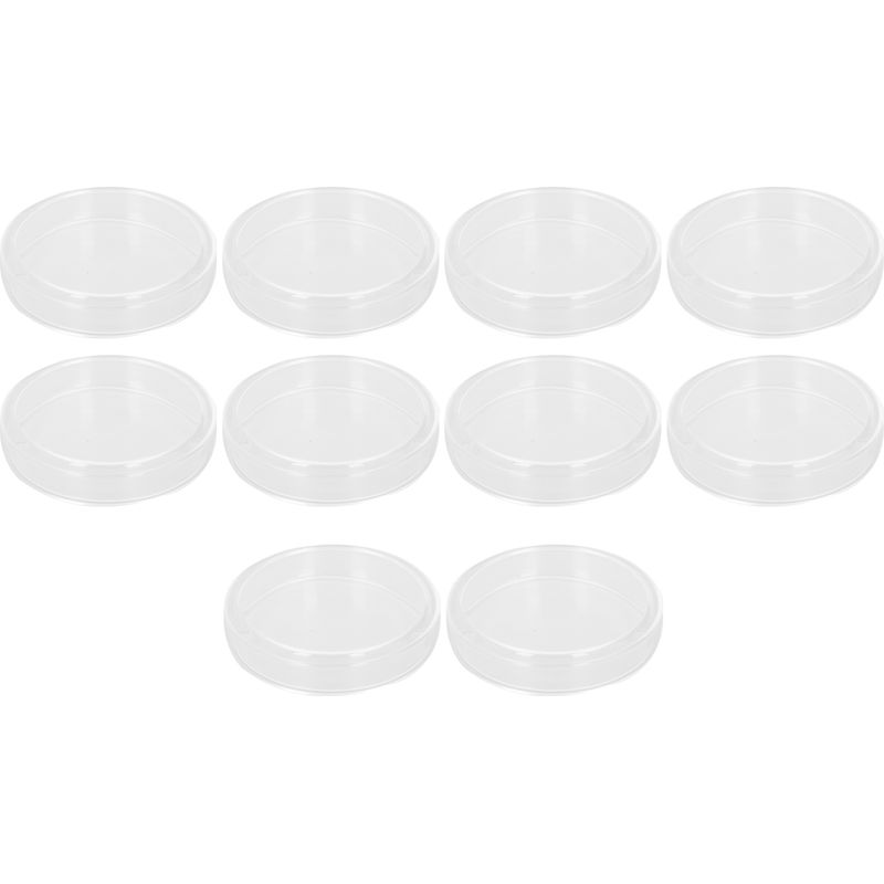 10-teiliges Set Aus Borosilikatglas-petrischalen Mit Deckel, Biochemische Laborinstrumente