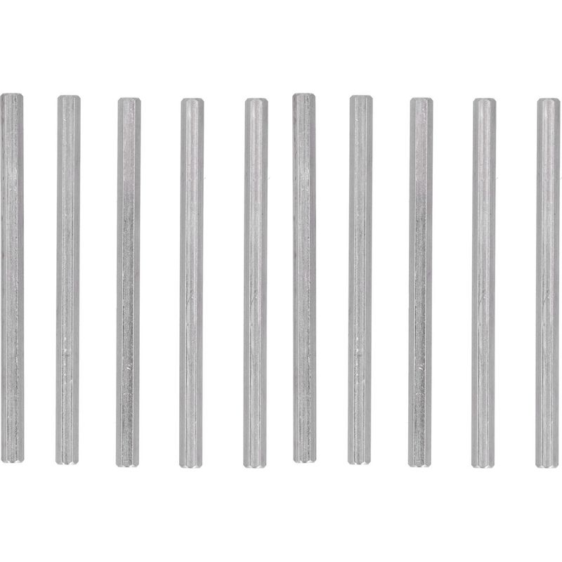 5-mm-sechskantmuttern Aus Edelstahl Für Gobilda-geradkupplungsstangen – 10er-packung Edelstahl-befestigungselemente