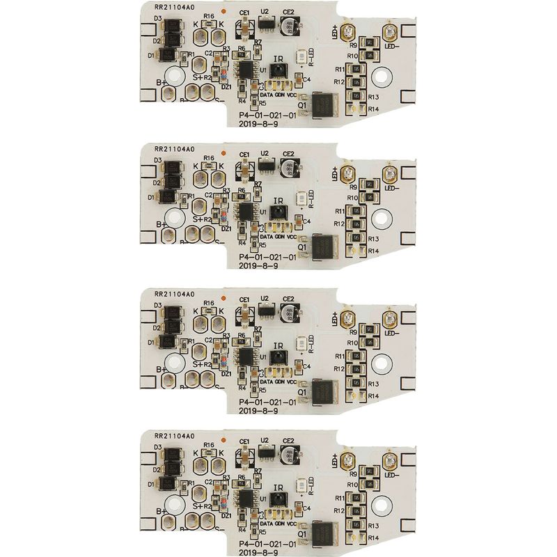 Set Mit 4 Led-solarlampen-controllermodulen Für 3,2-v-, 3,7-v-, 6,4-v-, 7,4-v-, 11,1-v- Und 12,8-v-batterien