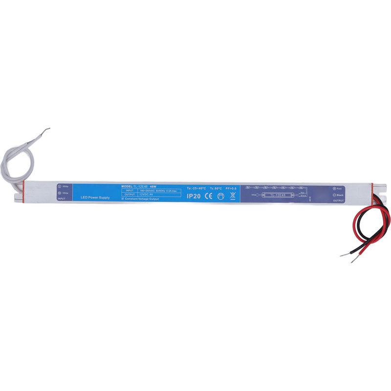 45-w-12-v-4-a-led-netzteil, 180–250 V Ac Eingang, Treiber/regler/konverter Für Led-streifen