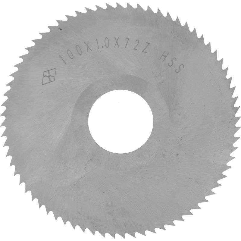 Kreissägeblatt Aus Schnellarbeitsstahl, 100 X 1 X 27 Mm, Fräsblatt, 72 Zähne, Werkzeug