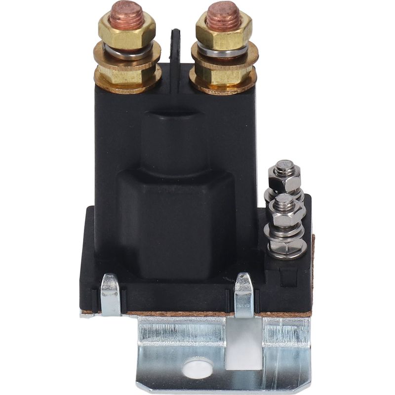 Hochleistungs-gleichstromrelais 24 V 500 A, Doppelter Batterietrennschalter, Messingspulen-schütz, Automatischer Start, Lange Lebensdauer