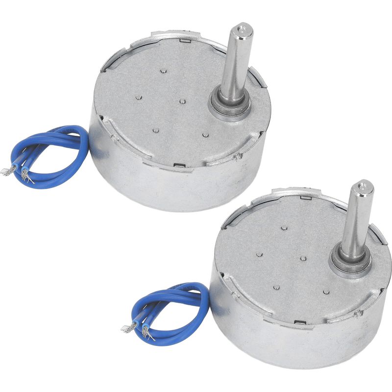 Satz Aus 2 Ac 50tyc Synchronmotoren, 5–6 U/min, Gegen Den Uhrzeigersinn/im Uhrzeigersinn, Hohes Drehmoment, Geräuscharm, Für Plattenspieler, 100–127 V