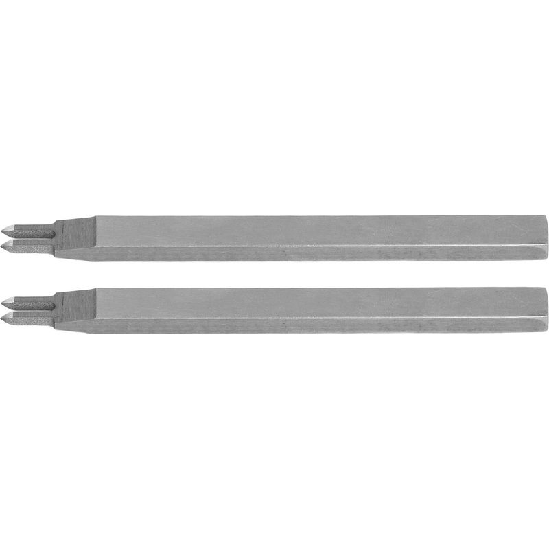 Set Mit 2 Hss-lederlochern, 4-mm-spitze, Aus Einem Guss, Hochgeschwindigkeits-heimwerkerbohrer