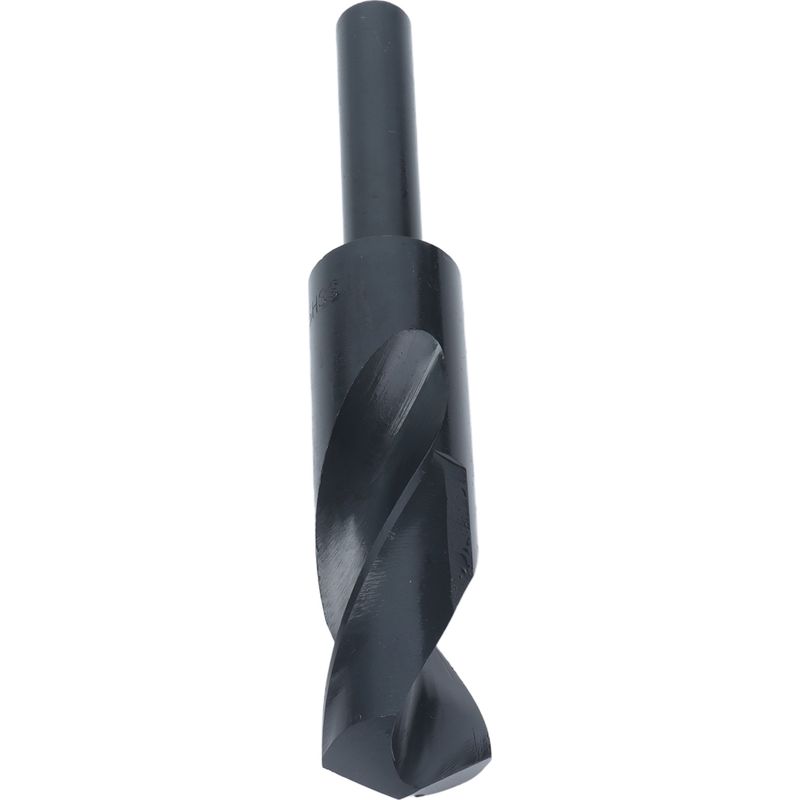 24,5-mm-hss-bohrer Mit Reduziertem Schaft, 1/2-zoll-schaft-spiralbohrer, Schwarzes Bohrwerkzeug