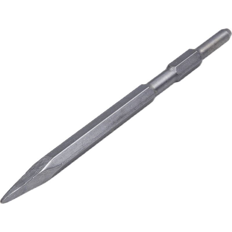 Langer, Sechseckiger Meißelkopf 17x280mm Aus Verchromtem Stahl Für Beton Und Granit, Elektrischer Schlagbohrer