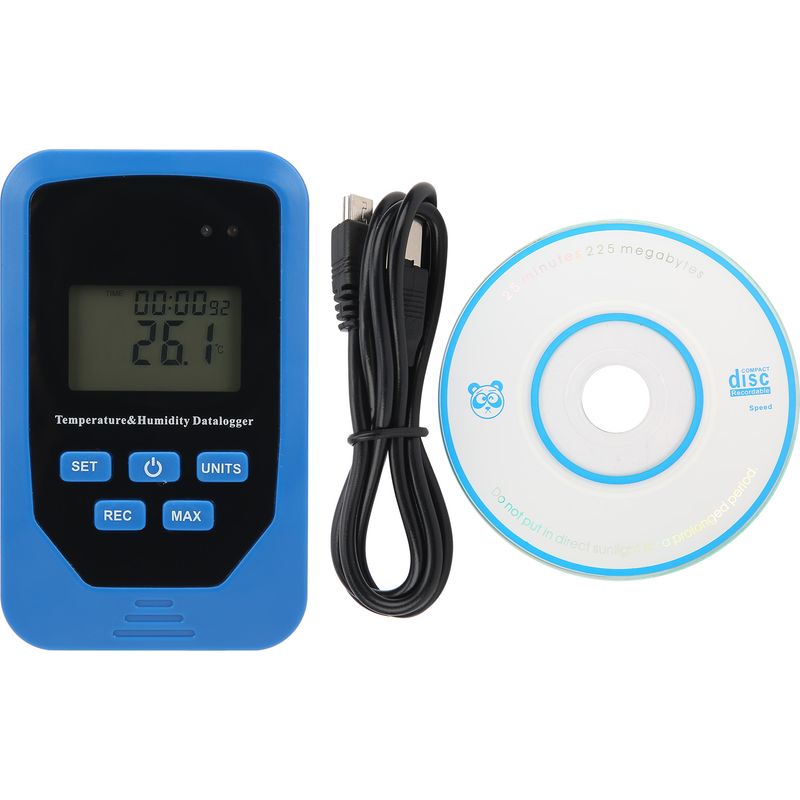 Tl-505 Multifunktionales Digitales Thermohygrometer Temperatur- Und Feuchtigkeitsdatenlogger
