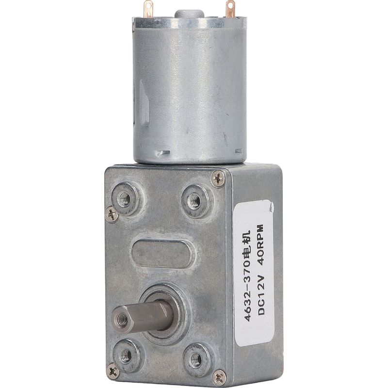 4632-370 Selbsthemmender Drehzahlreduzierungsmotor, Verschleißfestes Schneckengetriebe Für Drucker, Dc12v 40rpm