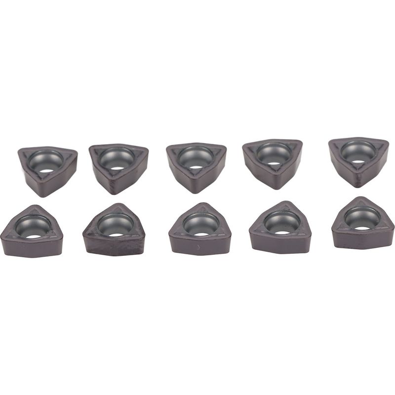 10 Wcmx030208fn Hartmetall-dreheinsätze Für Cnc-werkzeughalter, Ersatz Für Wendeschneidplatten-drehmaschinen