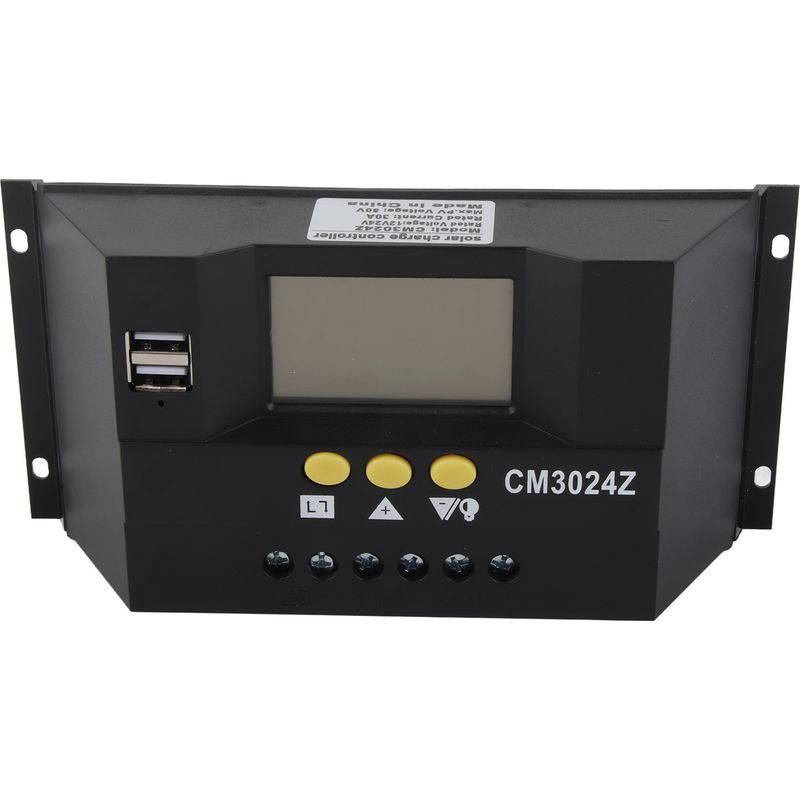12v 24v 30a Pwm Solarregler Automatischer Photovoltaik-laderegler Für Zuhause Und Büro
