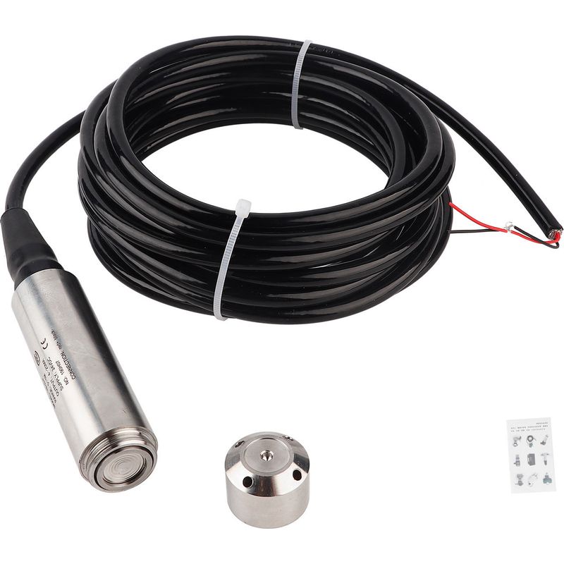 Wasserstandssonde Mit 5 M Kabel, Flüssigkeitstiefensensor 12-32 Vdc 4-20 Ma (0-3 M)