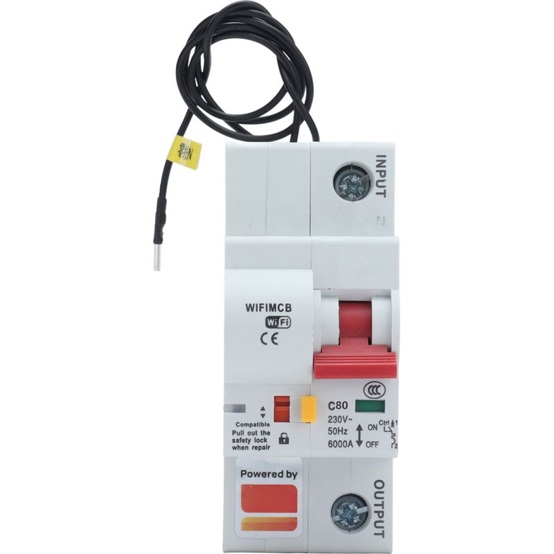 Automatischer Wlan-schalter, 1-polig, Bluetooth-fernbedienung, Leitungsschutzschalter 80 A, Feuerfestes Gehäuse, 220 V Wechselstrom