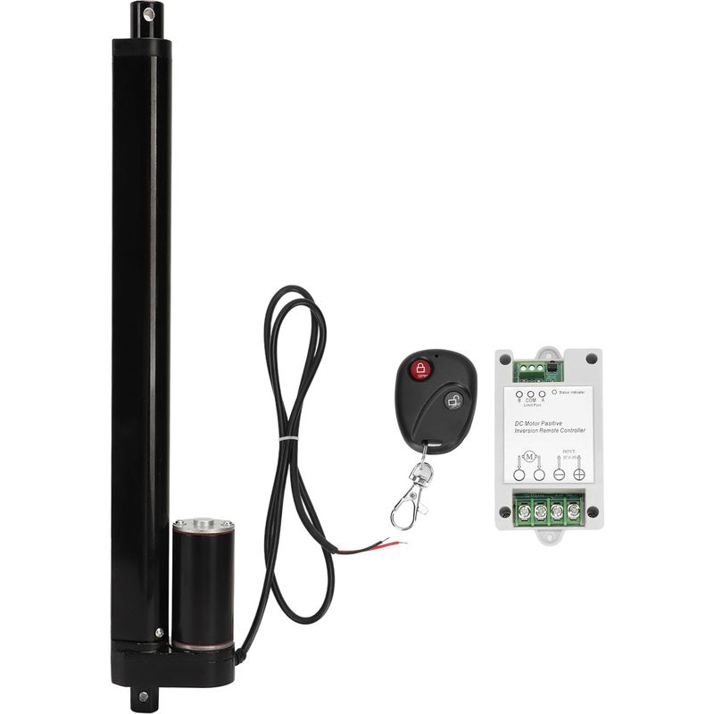 Elektrischer Stellantrieb Mit 250 Mm Hub, Metallgetriebe, 1000 N Linearkraft, 24 V Dc, Für Massagesessel, Mit Steuerung Und Fernbedienung