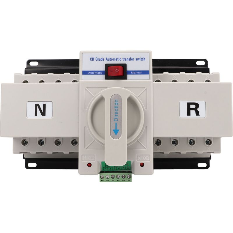 Automatischer Umschalter 63a 4p Dual-power, 400v Feuerschutz-quellenumschalter.