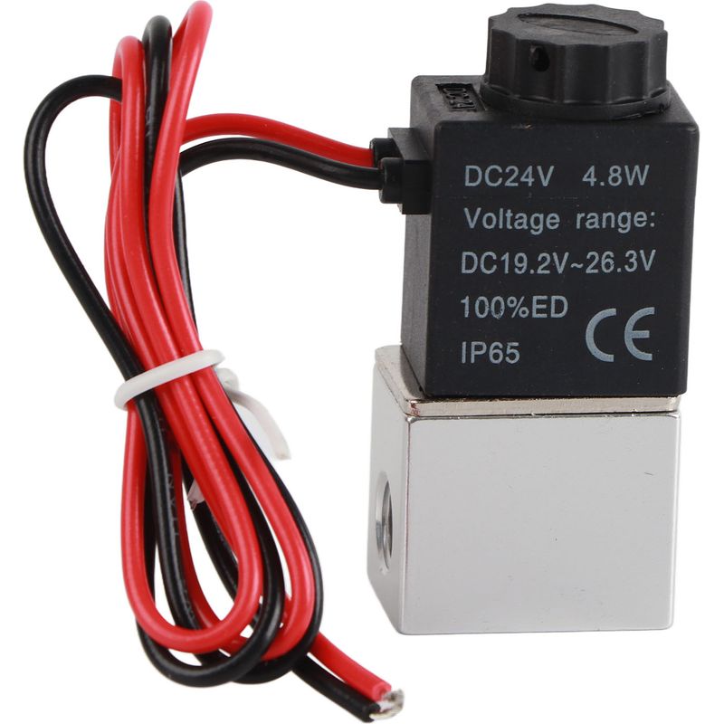 2-wege-magnetventil Mit Zwei Positionen, Normalerweise Offen, 24 V Dc, Stabil Und Langlebig. Dc24v-magnetventil.