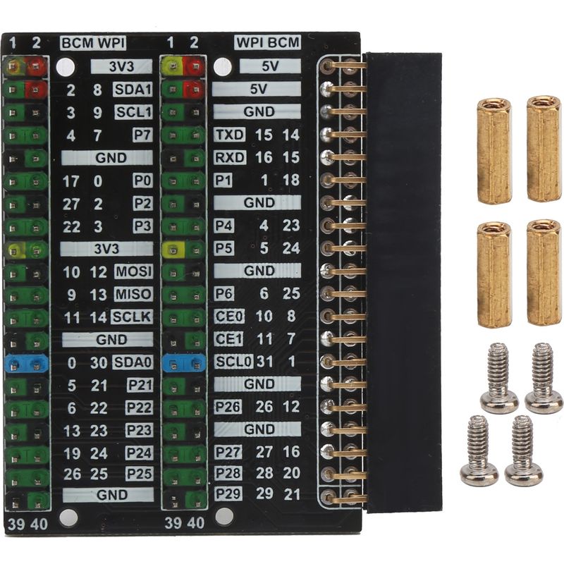 Zweireihige Gpio-erweiterungsschnittstelle Für Raspberry Pi 400, Verbindungsadaptermodul