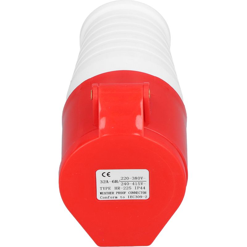 Industrieller 5-poliger Buchsenstecker, 32 A, Ip44, Wasserdicht, Staubdicht, Fliegerstecker, 220–380 V/240–415 V, Hr-225