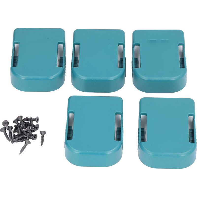 5-teiliges Universelles 2-in-1-montageset Für Bosch 14,4-v- Und 18-v-lithium-akkus, Abs-gehäuse