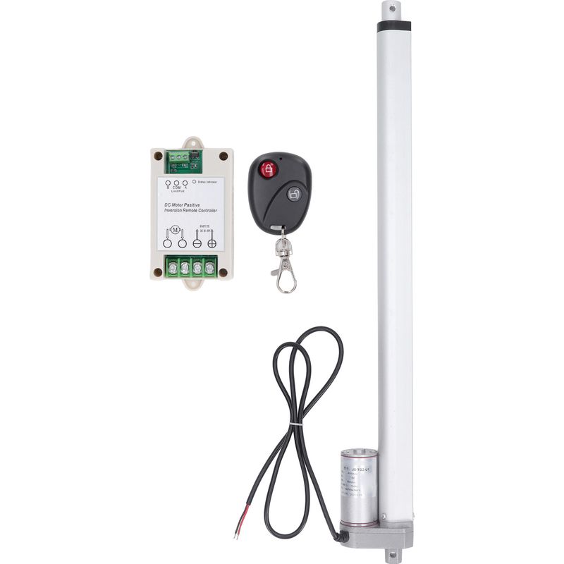 Elektrischer 24-v-gleichstromantrieb, 450 Mm Hub, 750 N Lineargetriebe Aus Metall Für Hebesysteme Mit Fernbedienung Und Steuerung