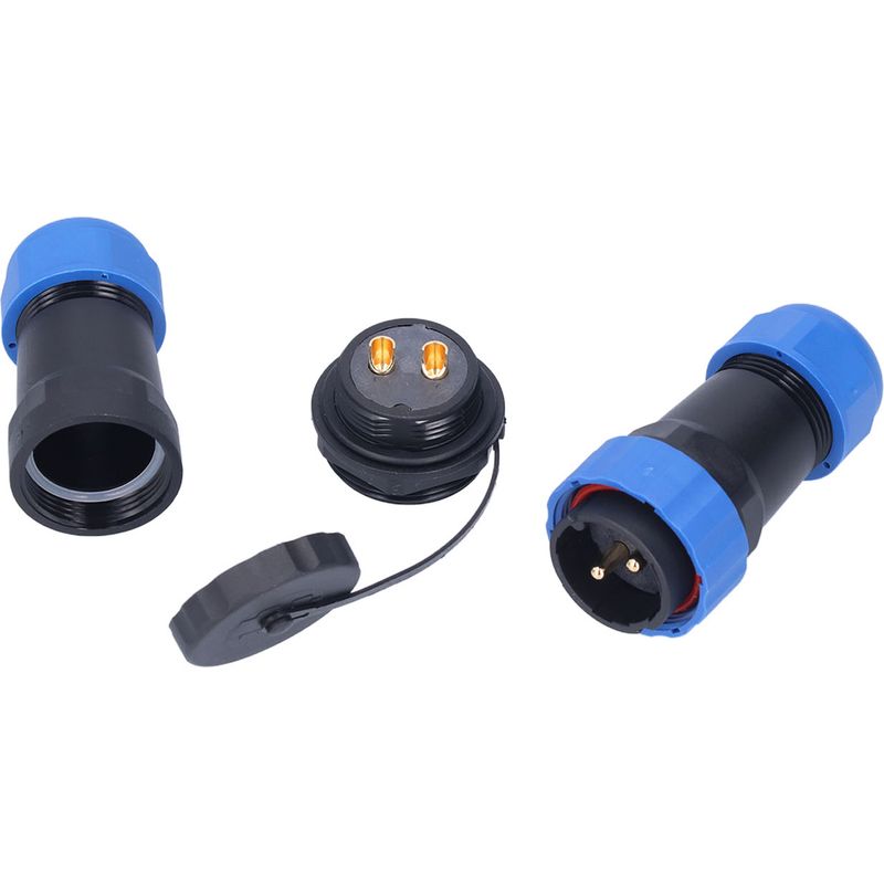Sp28 45a Stecker, Ip68 Wasserdicht, 2-polig, Dockanschluss In Luftfahrtqualität, Hochstrom