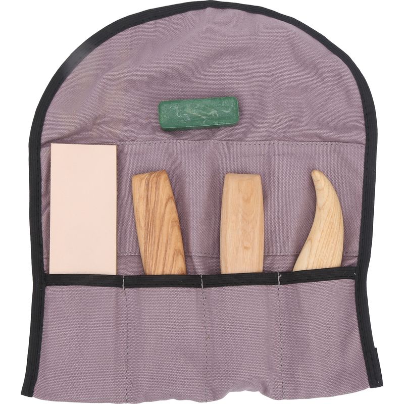 Set Mit 4 Schleifsteinen Für Holzschnitzmesser, Lederpolierpaste, Handwerkzeuge Für Die Holzbearbeitung