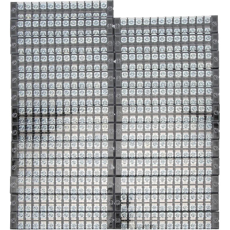 Berm Tb-2512l Klemmenblock, 12-polige Kupfersammelschiene, 25 A 600 V, Stromverteiler