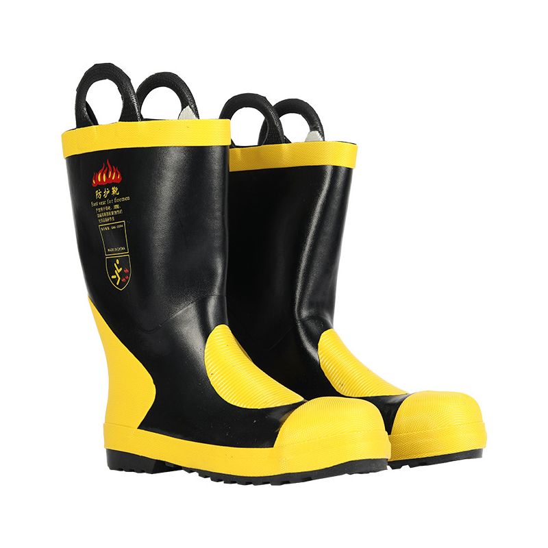 Hochtemperatur-notfallstiefel, Rutschfestes Isoliergummi, Feuerschutz, Größe 44