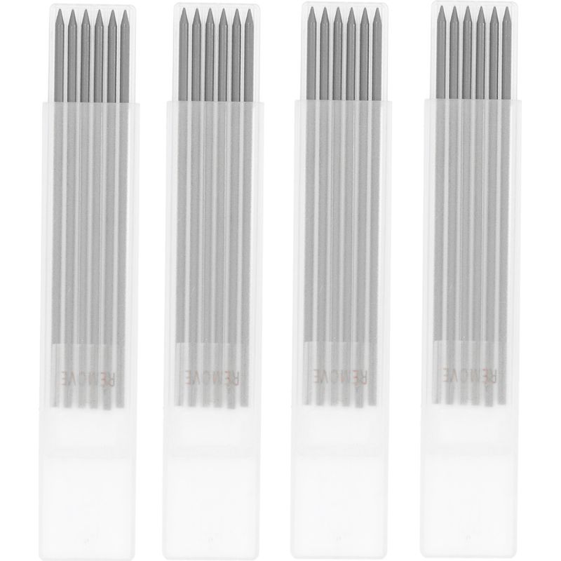 24 Langlebige, Nachfüllbare 2,8 Mm Schwarze Graphit-druckbleistifte Für Schreinerarbeiten