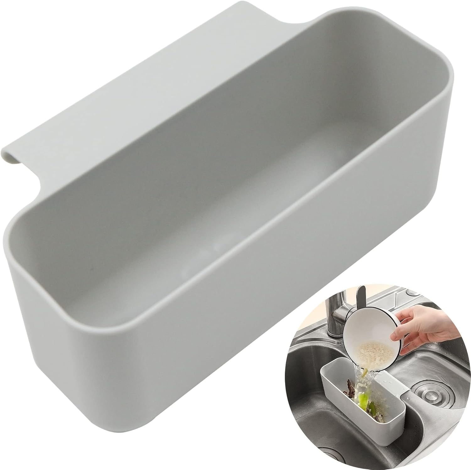 Ccykxa Benutzerfreundlicher Abtropfkorb Mit Siebeinsatz, Für Die Küche, Abtropfgestell Für Die Spüle Zum Aufbewahren Und Waschen Von Geschirr/obst/gemüse