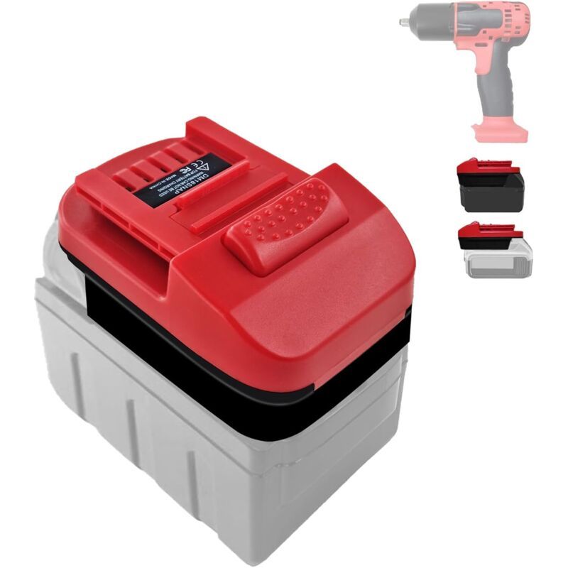 Der Ecleanfy 18v Snap-on Adapter Ist Kompatibel Mit Dewalt 20v- Und 60v-lithium-akkus Sowie Milwaukee M18-akkus (ctb8185, Ctb7185 Und Ctb8187) Und Eignet Sich Für 18v-elektrowerkzeuge.