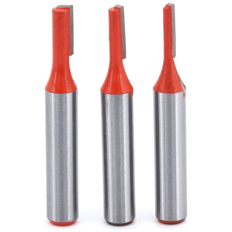 Ecleanfy – 3 Stück 8-mm-nutfräser (metrisch), Einschneider-nutfräser Für Holz.