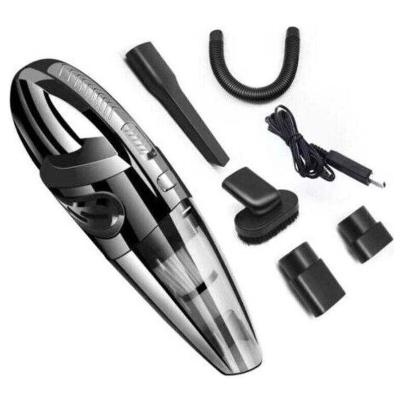 Ecleanfy Aschesauger, Leistungsstarker 120-w-akku, 2200-mah-akku, Tragbarer, Kabelloser Handstaubsauger Mit Nass- Und Trockenfunktion, Waschbarem Hepa-filter Und 5 Düsen, Wiederaufladbar Für Zuhause,