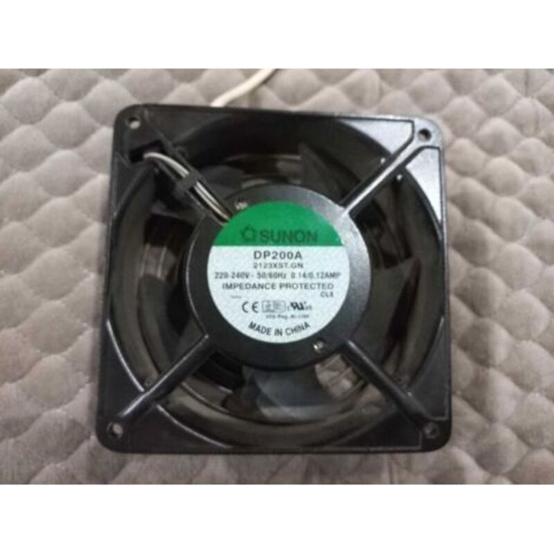 Ecleanfy-fan 230v Ac 120 X 120 X 38 Mm, 2 Kabel 22w, Dp200a 2123xsl.gn, Kaminventilator