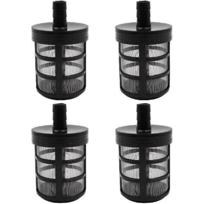 Ecleanfy – 4er-pack Gartenschlauchfilter, Saugfilter Für Wasserpumpen, Hochdruckreinigerfilter Für Garten Und Hof, 280 380
