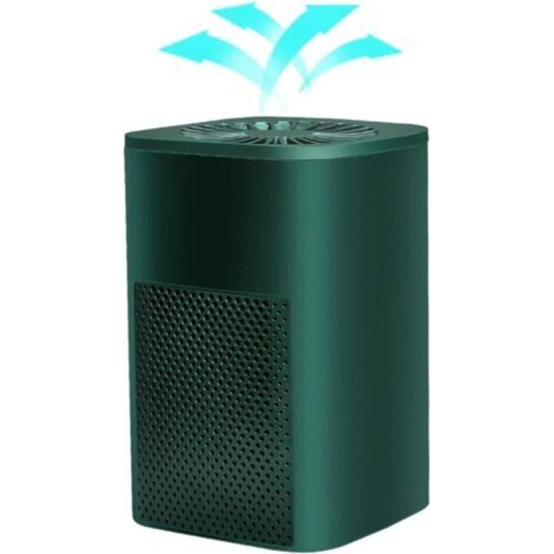 Ecleanfy Ionischer Luftreiniger Fürs Schlafzimmer, Luftreiniger Mit Hepa-filter, Beseitigt Effektiv Staub, Zigarettenrauch, Tiergerüche Und Pollen, Extrem Leise