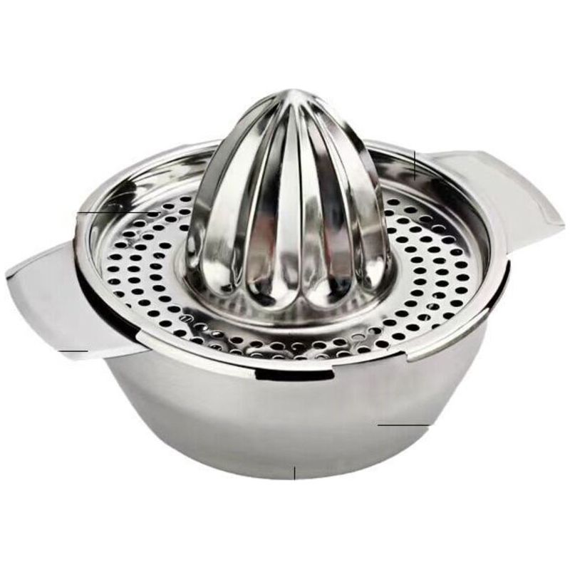 Ecleanfy - Zitruspresse/zitrusentsafter Aus Poliertem Edelstahl - Exquisite Haushaltsprodukte Aus Edelstahl 304