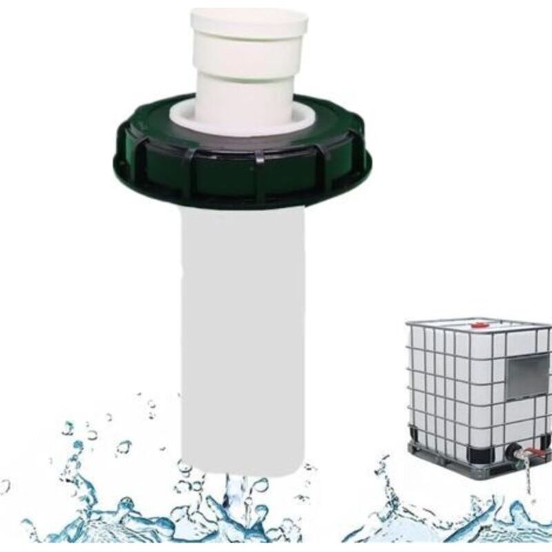 Ecleanfy 180° Ibc-tankdeckel Mit Waschbarem Nylonfilter Für 1000-liter-ibc-regenwassertanks, Ibc-tankdeckel, 165-mm-nylonfilter, Ibc-tankzubehör