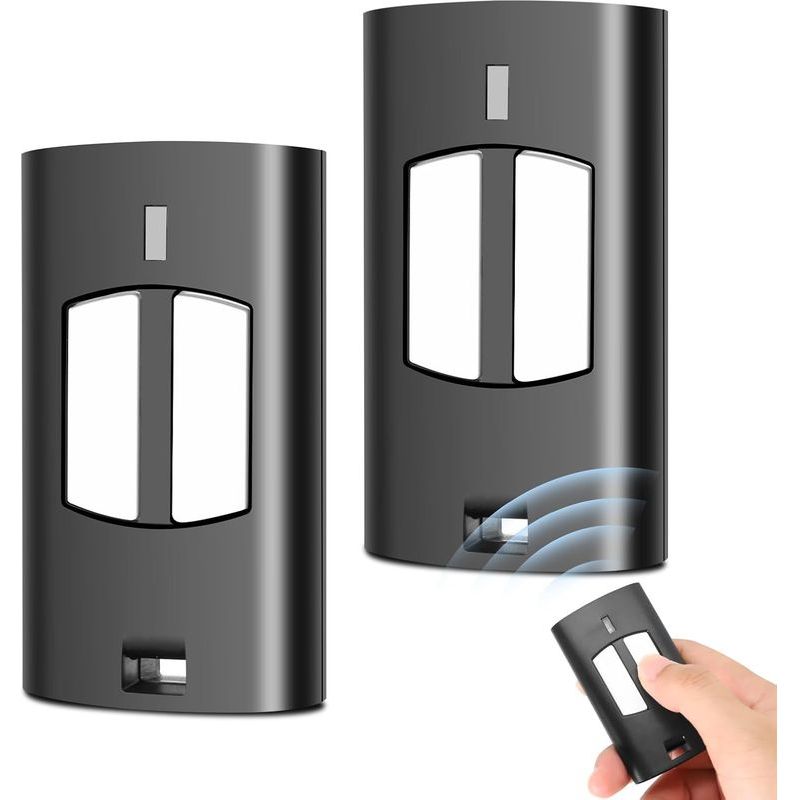 Ecleanfy-433,92-mhz-fernbedienung Für Tore, 2er-pack Universal-garagentor-fernbedienung, Kompatibel Mit To.go 2wv 4wv, Io.2wv, Lo.t2wmr, T2 Wv, T4 Wv, Cupido-2, Cupido-4, 4 Kanäle